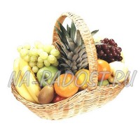 Корзина фруктов "Тропический пикник"