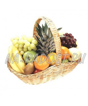 Корзина фруктов "Тропический пикник"